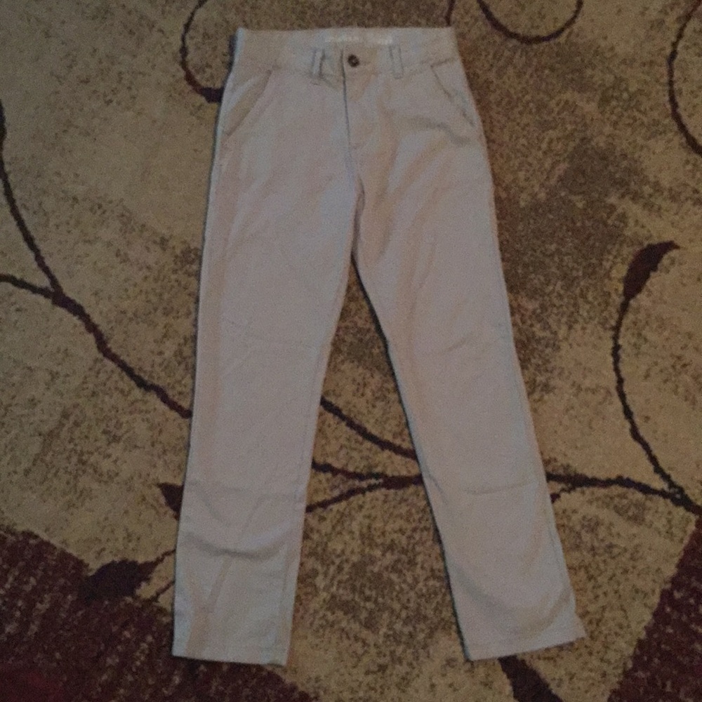 Boys gray slacks